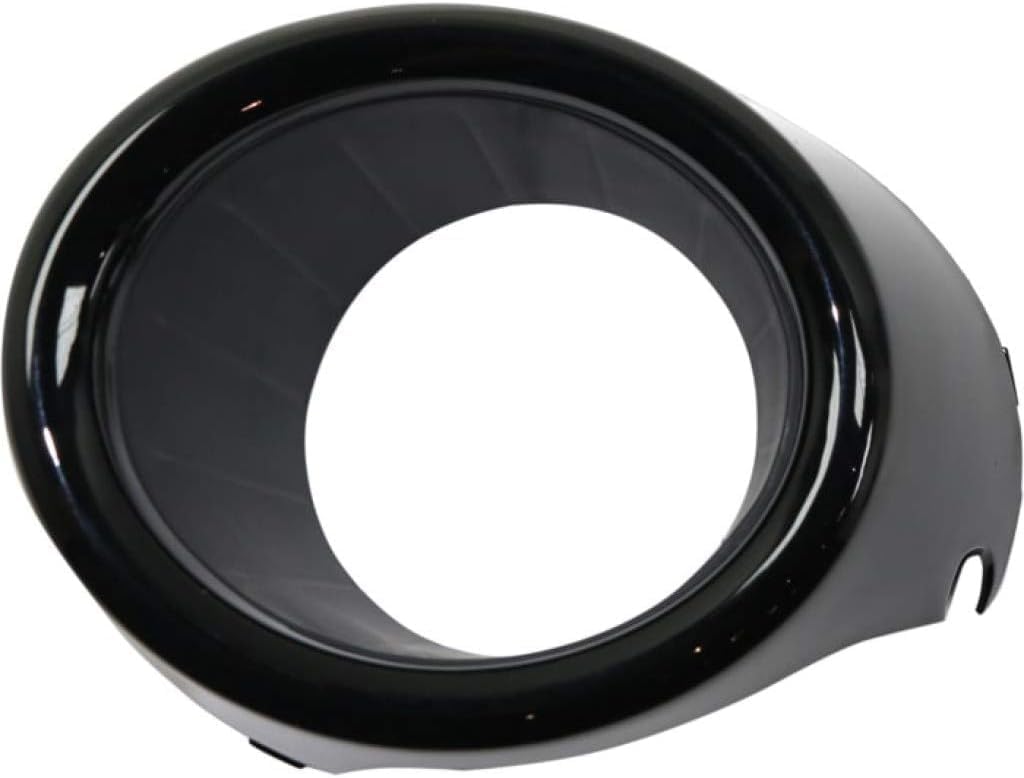 Front Fog Light Trim Molding Primed Left Driver Side Direct Replacement Compatible With 2013-2015 Honda Civic HO1038117 71117TR7A51