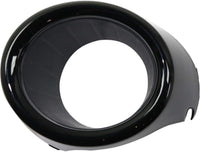 Front Fog Light Trim Molding Primed Left Driver Side Direct Replacement Compatible With 2013-2015 Honda Civic HO1038117 71117TR7A51