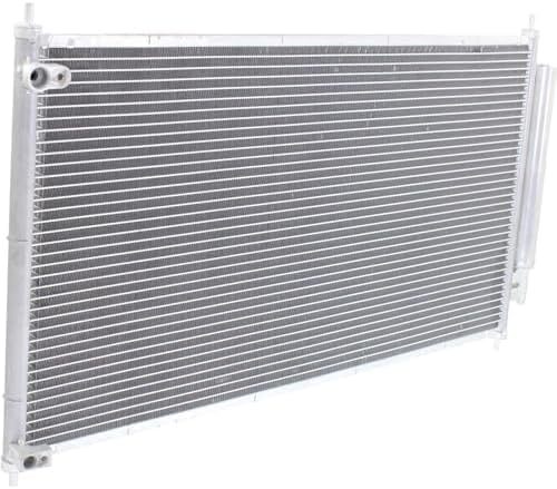 Front AC Condenser Aluminum Core Direct Replacement Compatible With 2013-2017 Honda Accord HO3030159 80110T2FA01