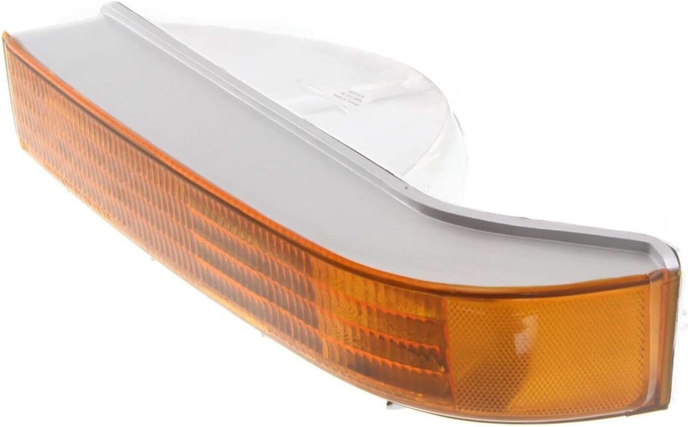 AUTOS PARTS PLUS Set Of 2 Front Turn Signal Light Right Passenger & Left Driver Side Direct Replacement Compatible With 1992-1997 Ford F- Series FO2521114 FO2520116 F5TZ13200AB F5TZ13201AB