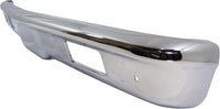 Front Bumper Chrome Steel Direct Replacement Compatible With 1971-1972 GMC/Chevrolet/Suburban C/K Series GM1002351 3990710