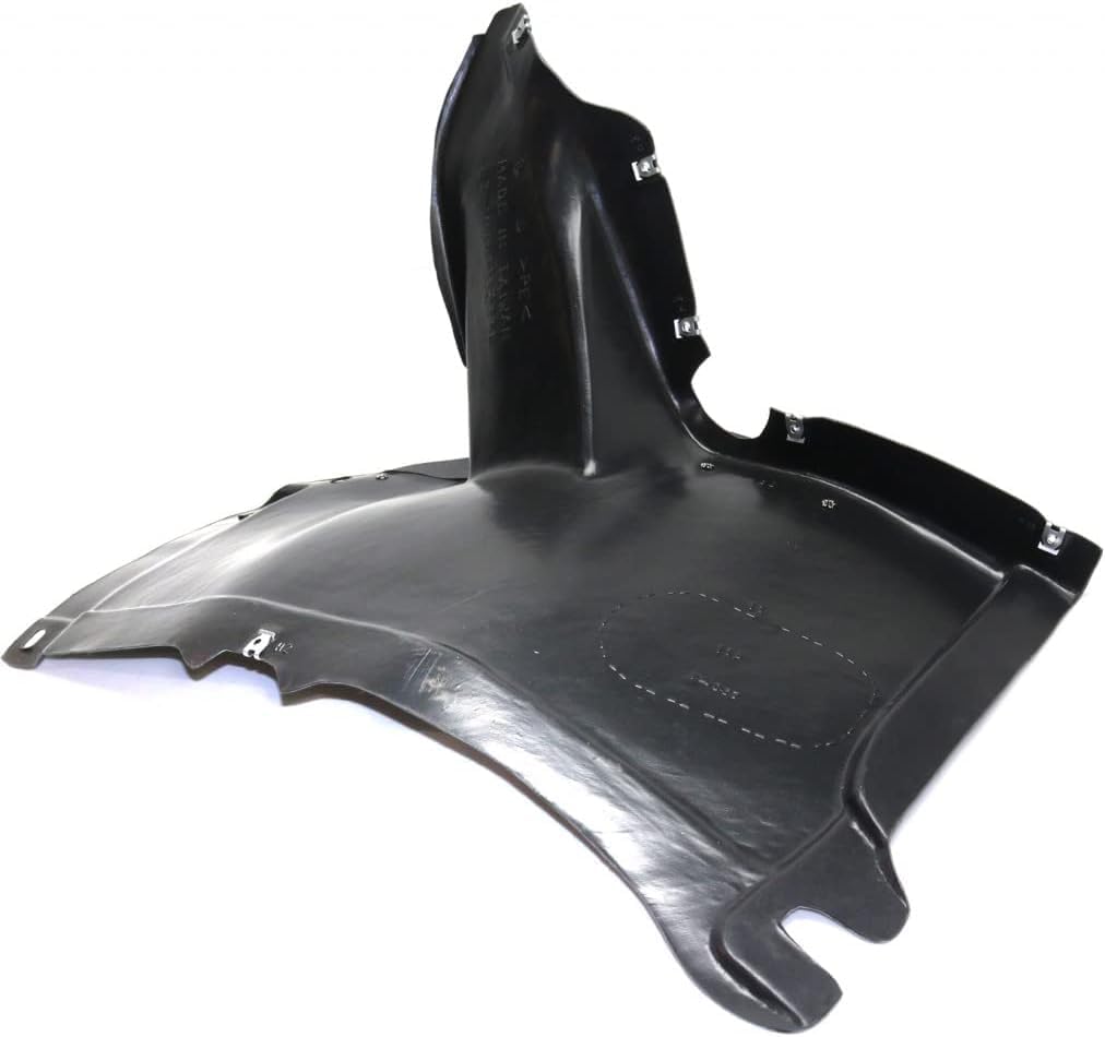 Front Fender Liner Right Passenger Side Direct Replacement Compatible With 2010-2014 Volkswagen Golf/Jetta VW1248133 1K9805911