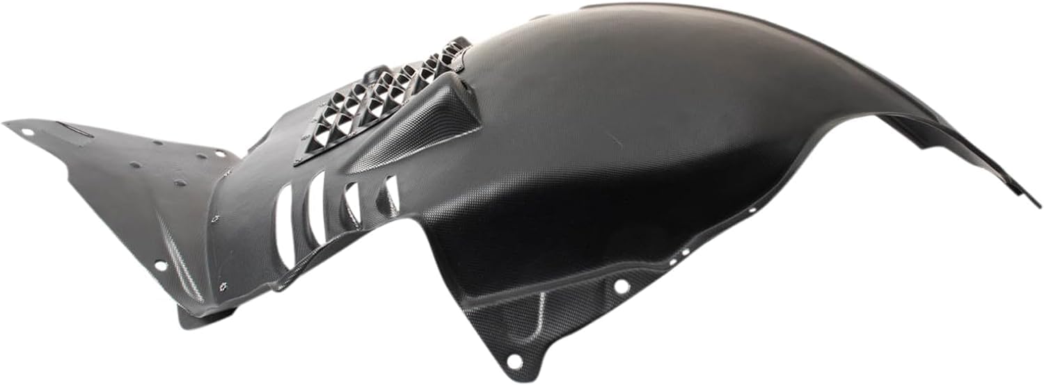 Front Section Fender Liner Right Passenger Side Direct Replacement Compatible With 2007-2013 Mercedes Benz S-Class MB1249143 2216901730