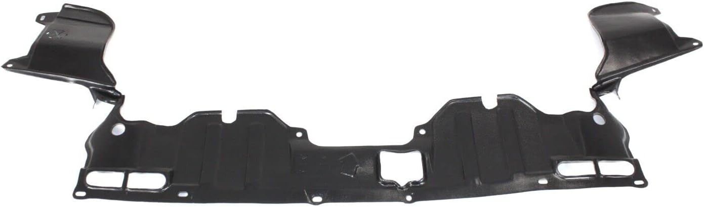 Front Engine Splash Shield + Fender Liner Left Driver & Right Passenger Side Direct Replacement Compatible With 2006-2011 Honda Civic ‎HO1228112 HO1249134 HO1248134 74111SNAA00
