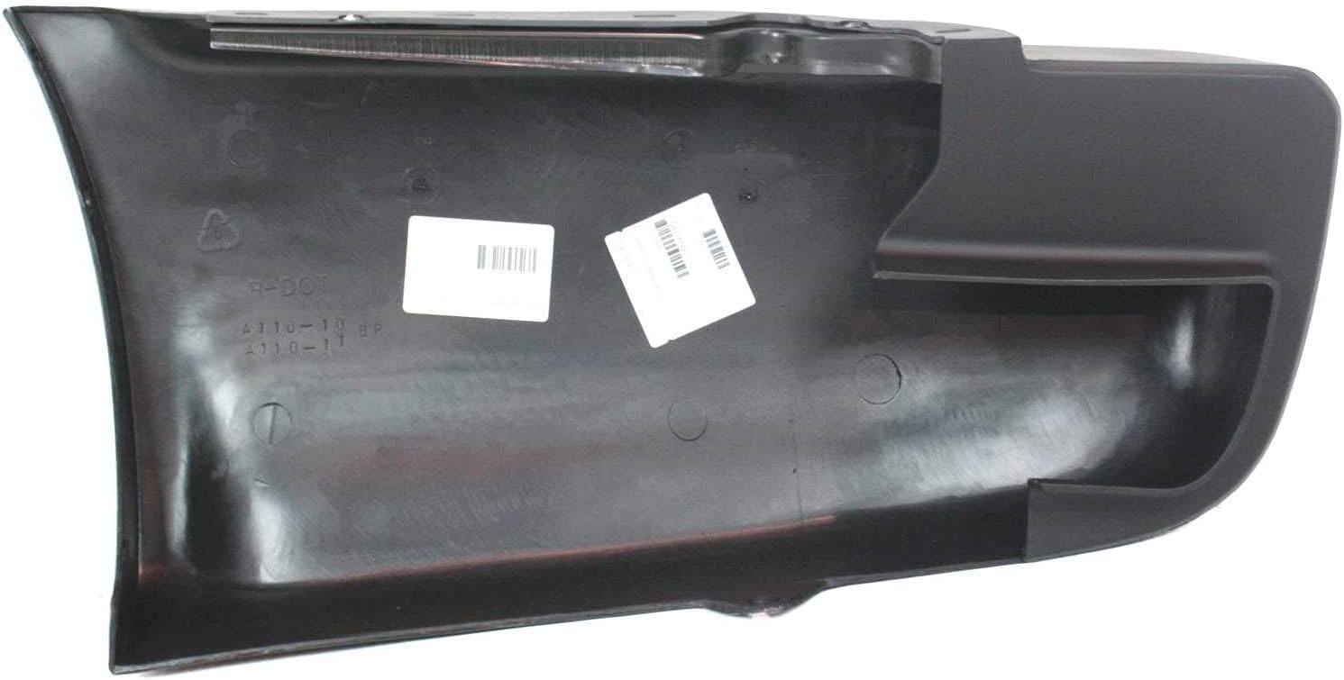 Rear Bumper End Cap Primed Right Passenger Side Direct Replacement Compatible With 1998-2005 Chevrolet Blazer GM1105143 12472164