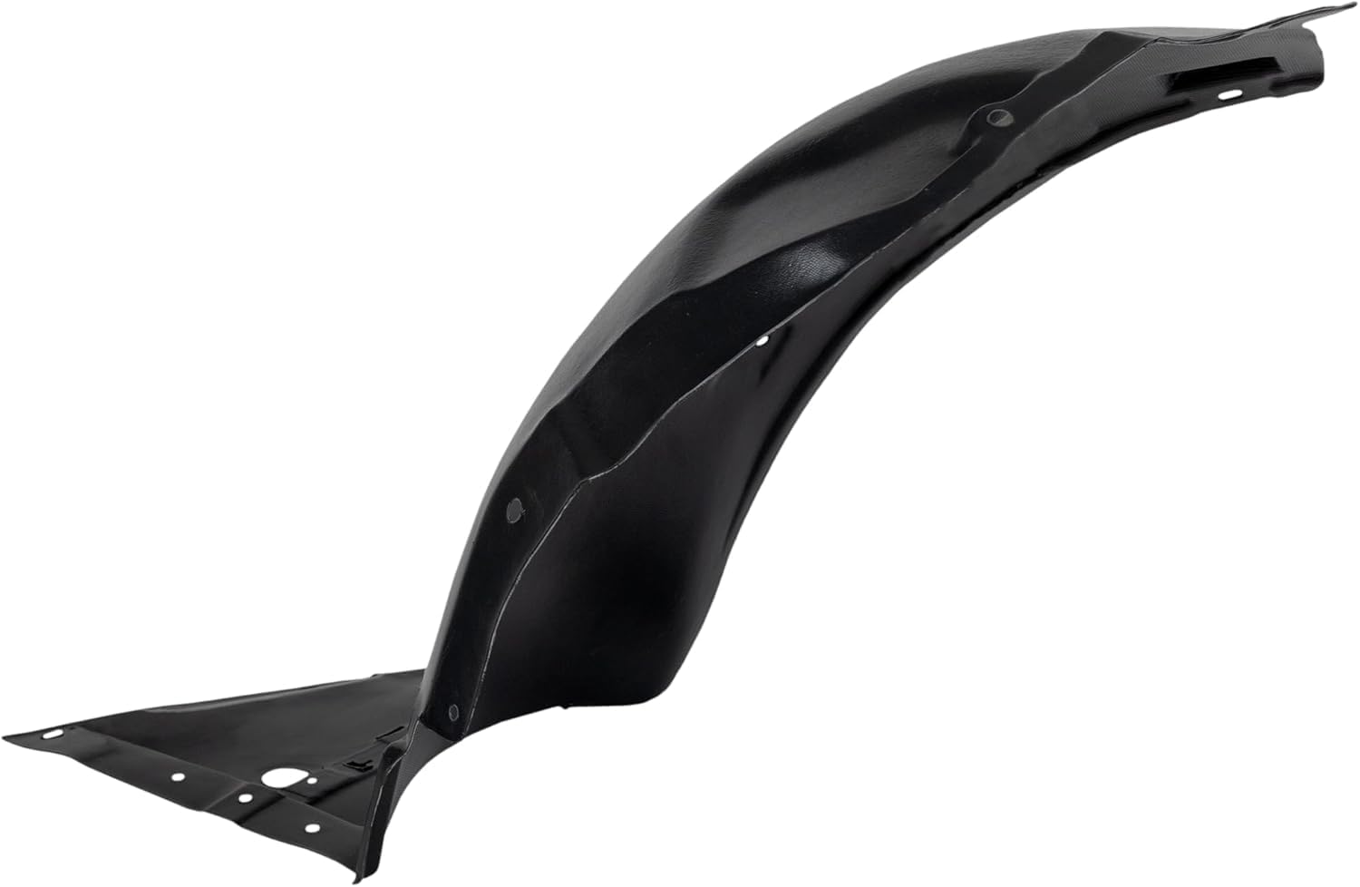 Front Fender Liner Right Passenger Side Direct Replacement Compatible With 2008-2013 Infiniti G37 / 2014-2015 Q60 IN1249112 63844JL03A
