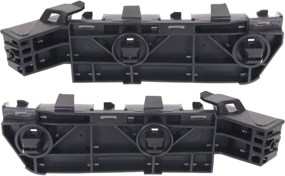 Set Of 2 Front Bumper Bracket Left Driver & Right Passenger Side Direct Replacement Compatible With 2007-2011 Honda CR-V HO1043106 HO1042106 71193SWA003 71198SWA003