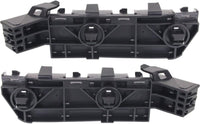 Set Of 2 Front Bumper Bracket Left Driver & Right Passenger Side Direct Replacement Compatible With 2007-2011 Honda CR-V HO1043106 HO1042106 71193SWA003 71198SWA003