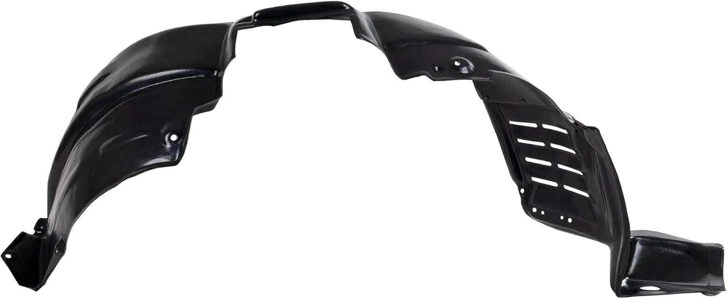 Front Fender Liner Left Driver Side Direct Replacement Compatible With 2001-2007 Toyota Highlander TO1250113 5380648030