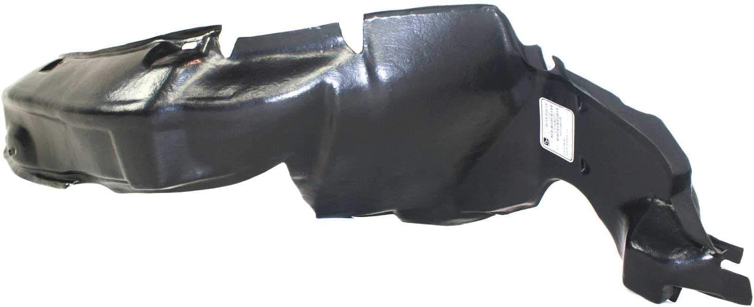 Front Fender Liner Left Driver Side Direct Replacement Compatible With 1988-1991 Honda Civic HO1248108 74151SH3010