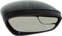 Front Power Mirror Manual Folding Non-Heated Primed Right Passenger Side Direct Replacement Compatible With 2011-2019 Ford Fiesta FO1321458 AE8Z17682B-PFM