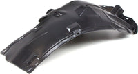 Front Fender Liner Rear Section Left Driver Side Direct Replacement Compatible With 2008-2013 Infiniti G37 / 2014-2015 Q60 IN1248115 63843JL03A