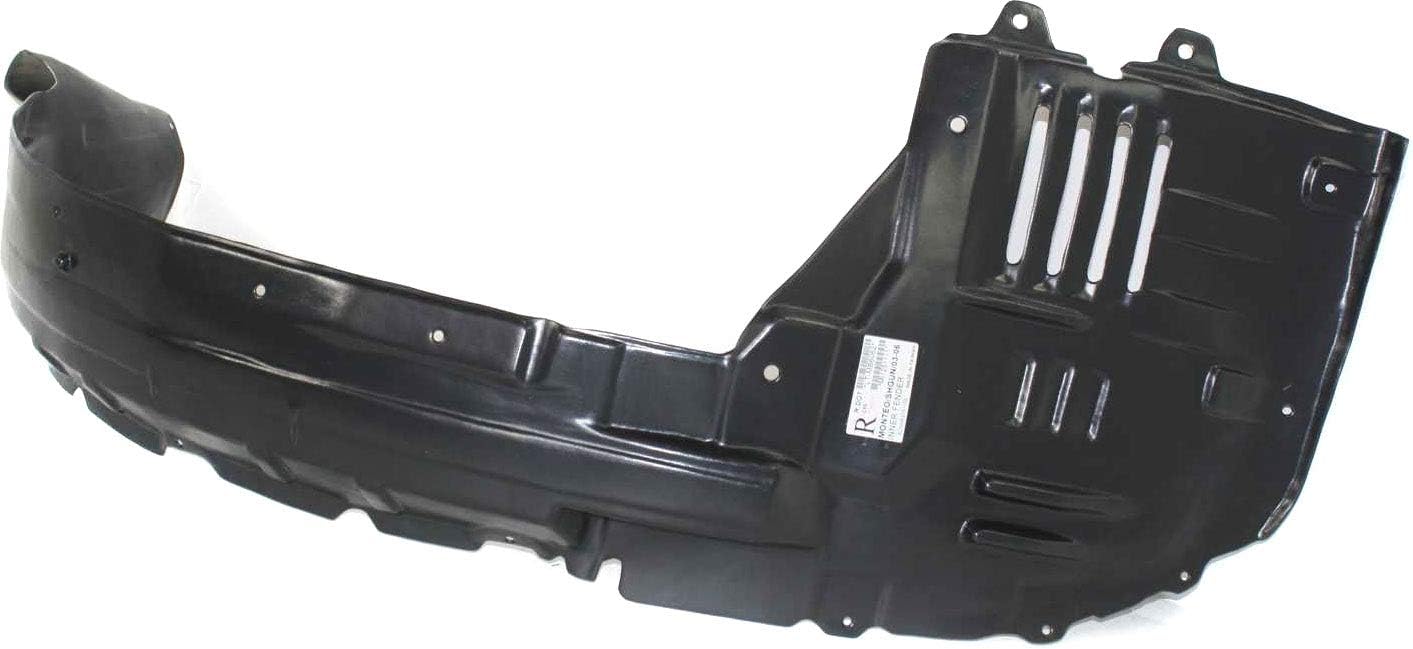 Front Fender Liner Left Driver Side Direct Replacement Compatible With 2003-2006 Mitsubishi Montero MI1250111 MN133199