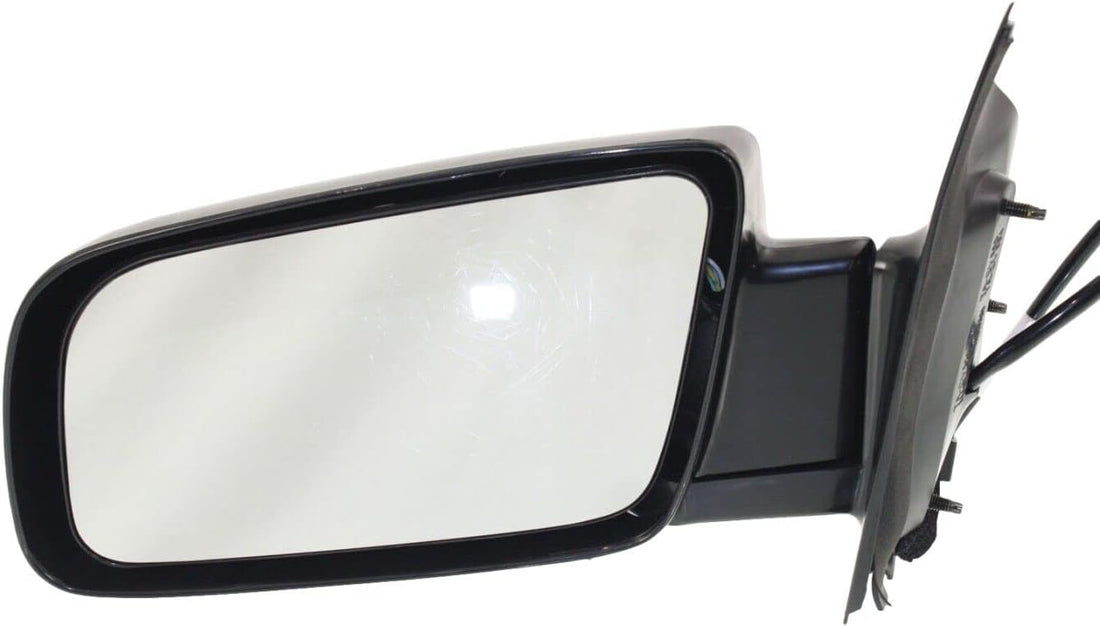 Front Power Mirror Folding Primed Left Driver Side Direct Replacement Compatible With 1888-1998 Chevrolet Astro GM1320159 15001801