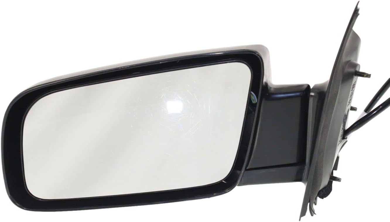Front Power Mirror Folding Primed Left Driver Side Direct Replacement Compatible With 1888-1998 Chevrolet Astro GM1320159 15001801