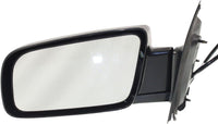 Front Power Mirror Folding Primed Left Driver Side Direct Replacement Compatible With 1888-1998 Chevrolet Astro GM1320159 15001801