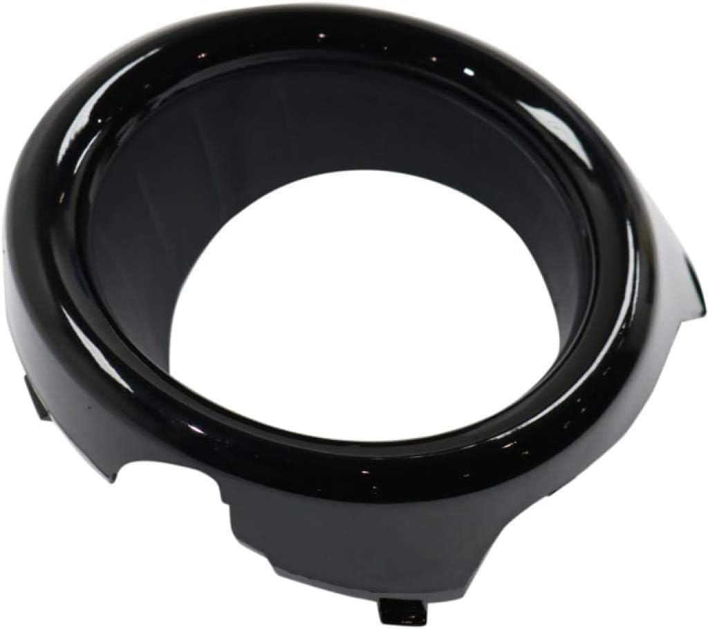Front Fog Light Trim Molding Primed Left Driver Side Direct Replacement Compatible With 2013-2015 Honda Civic HO1038117 71117TR7A51