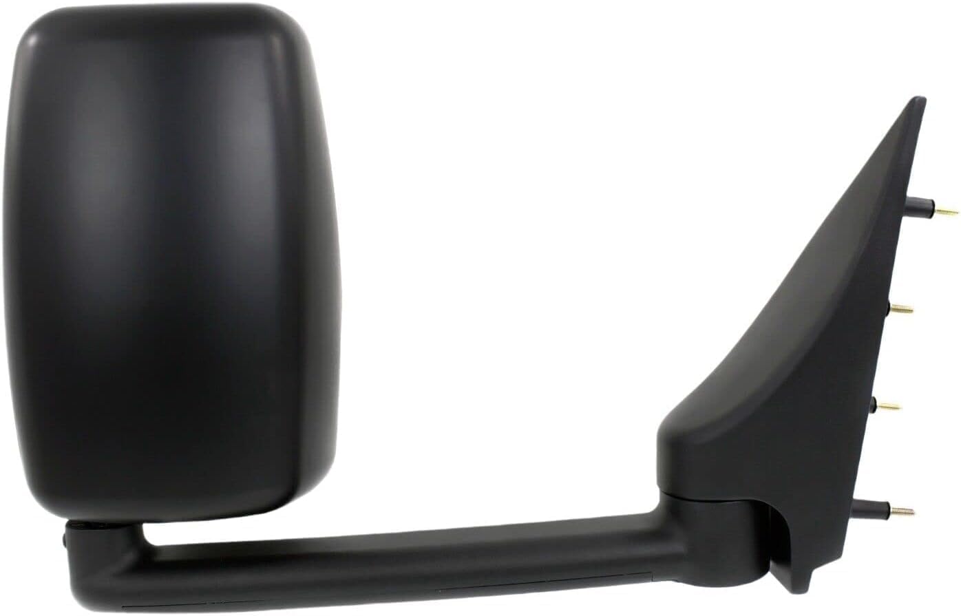 Front Towing Mirror Primed Manual Folding Without Signal Light Right Passenger Side Direct Replacement Compatible With 2002-2014 Ford E-Series 3C2Z17682FAA-PFM