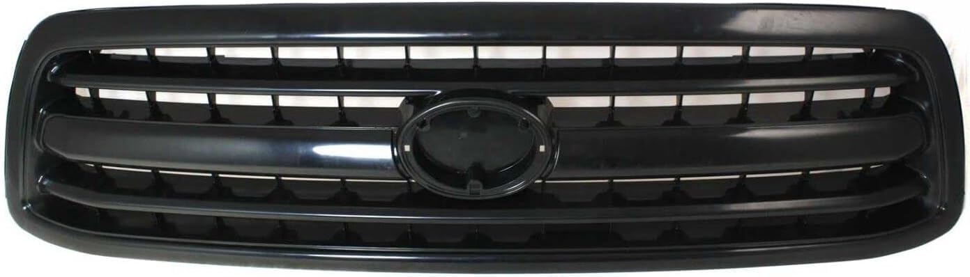 Front Grille Assembly Primed Shell And Insert Plastic Direct Replacement Compatible With 2000-2002 Toyota Tundra TO1200224 531000C010
