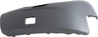 Front Bumper End Cap With Fog Light Hole Primed Right Passenger Side Direct Replacement Compatible With 2003-2006 Volvo XC90 VO1017101 86483351