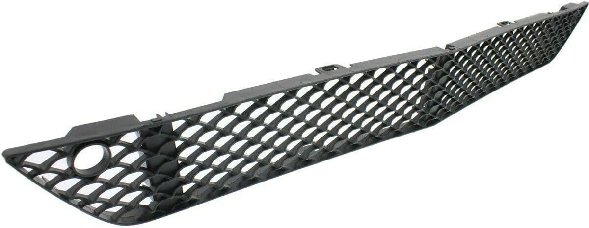 Front Bumper Center Face Bar Grille Textured Black Direct Replacement Compatible With 2007-2013 Mercedes Benz S550 / 2007-2013 S600 MB1036132 2218852322