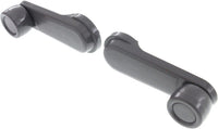AUTOS PARTS PLUS Front Or Rear Window Crank Gray Direct Replacement Compatible with 1986-1997 Nissan Pickup / 1998-2004 Frontier 8076001G2 8076051S00