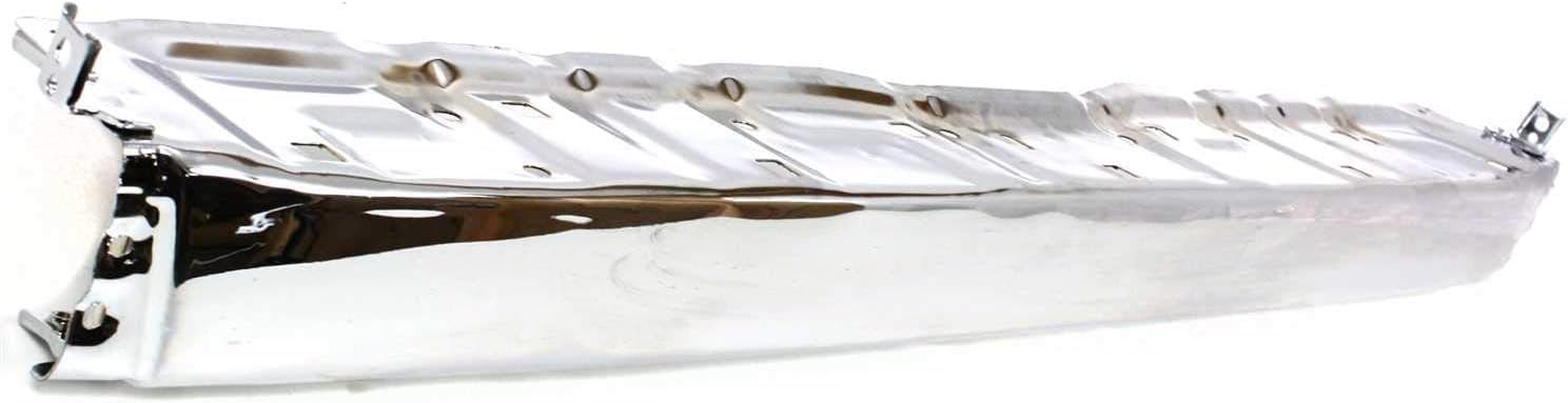 AUTOS PARTS PLUS Rear Step Bumper Face Bar + End Caps Chrome Steel Left Driver & Right Passenger Side Direct Replacement Compatible With 1999-2002 Toyota 4Runner TO1102228 TO1105101 TO1104101