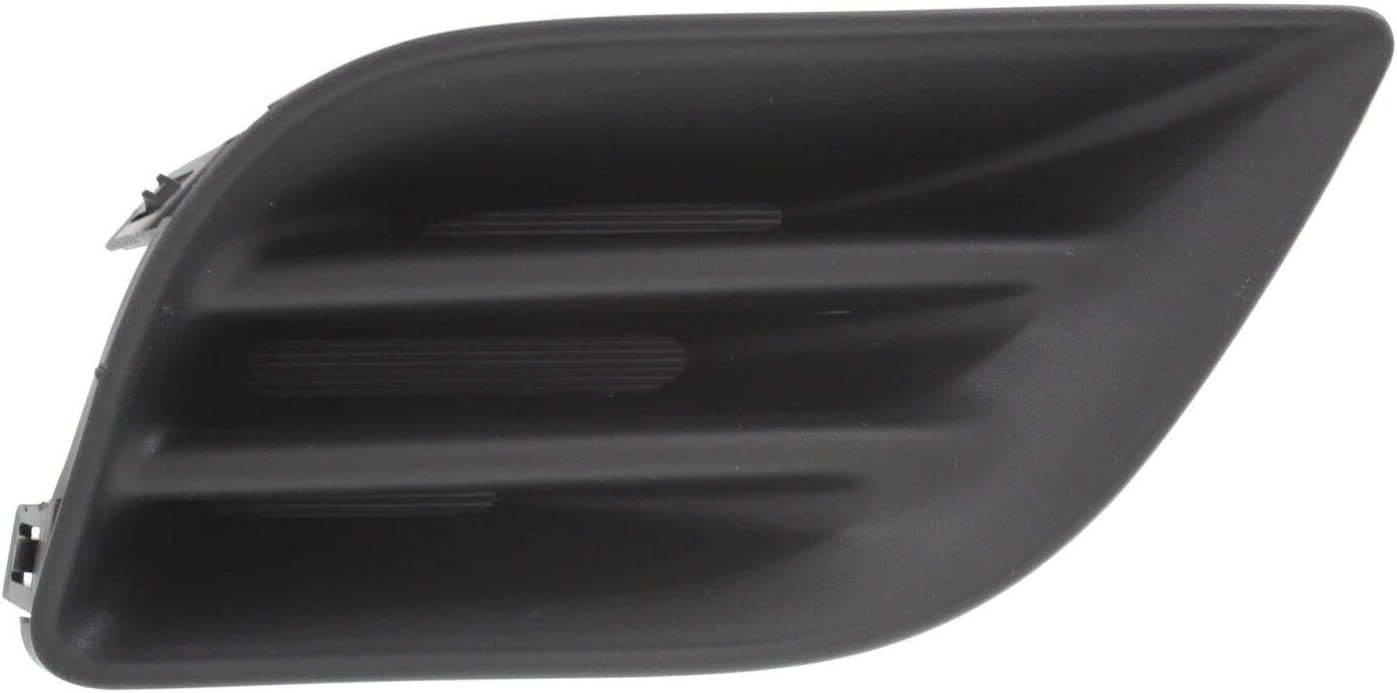 Front Fog Light Cover Textured Black Right Passenger Side Direct Replacement Compatible With 2012-2014 Nissan Versa NI1039128 622563BA0A