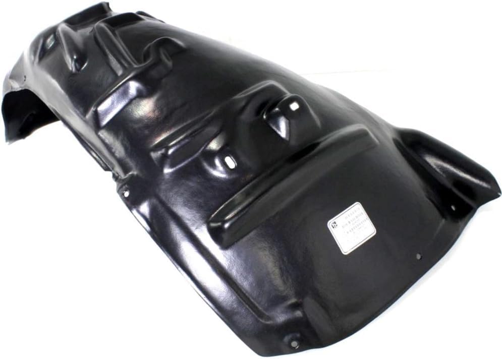Front Fender Liner Right Passenger Side Direct Replacement Compatible With 2009-2012 Audi A4 / S4 AU1249120 8K0821172G-PFM