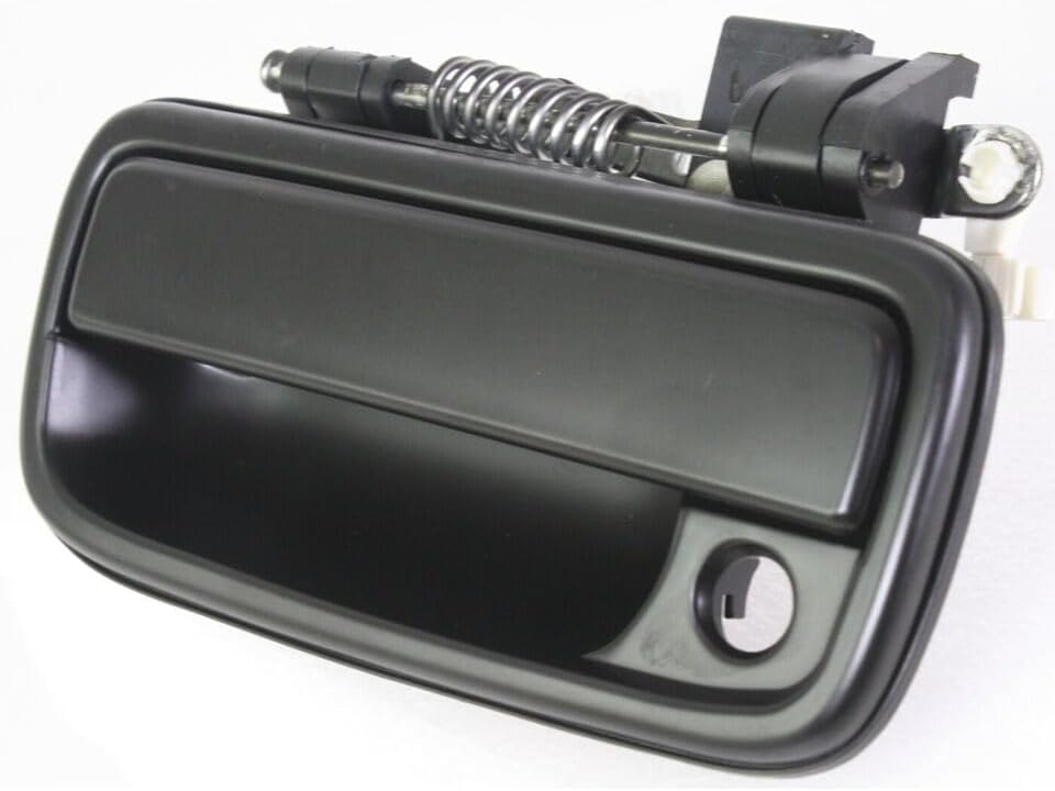 Front Exterior Door Handle with Keyhole Left Driver Side Direct Replacement Compatible with 1995-2004 Toyota Tacoma TO1310128 6922035070C0