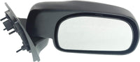 Front Power Mirror Manual Folding Non-Heated Textured Right Passenger Side Direct Replacement Compatible With 1999-2010 Ford F-Series Super Duty FO1321217 F81Z17682AAA