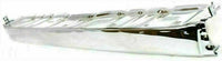 Front Front & Rear Bumper With End Caps Chrome + Lower Valance Panel Primed + Signal Lights + Brackets Right & Left Side Direct Replacement Compatible With 1999-2002 Toyota 4Runner