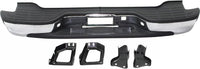 Rear Bumper Step Pad Chrome With Mounting Bracket Direct Replacement Compatible With 2000-2006 Chevrolet Suburban/GMC Yukon GM1103103