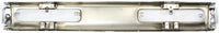 AUTOS PARTS PLUS Front Bumper + End Caps Chrome Steel Left Driver & Right Passenger Side Direct Replacement Compatible With 1993-1996 Nissan Pickup NI1002101 NI1005134 NI1004133 6201655G00 6201755G00