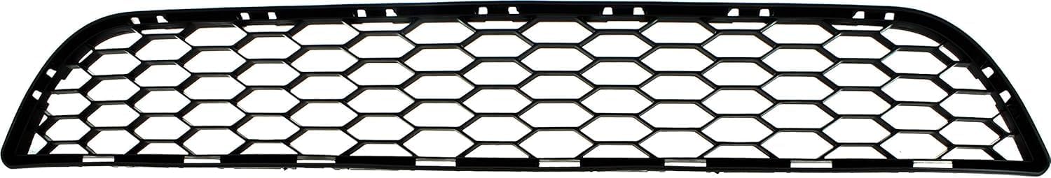 Front Bumper Grille Textured Without Intelligent Cruise Control Direct Replacement Compatible With 2016-2019 Nissan Sentra NI1036107 622543YU0A