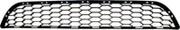 Front Bumper Grille Textured Without Intelligent Cruise Control Direct Replacement Compatible With 2016-2019 Nissan Sentra NI1036107 622543YU0A
