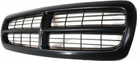 AUTOS PARTS PLUS Front Bumper Upper Grille Primed Shell & Insert Direct Replacement Compatible With 1997-2004 Dodge Dakota / 1998-2003 Durango CH1200200 05179422AA
