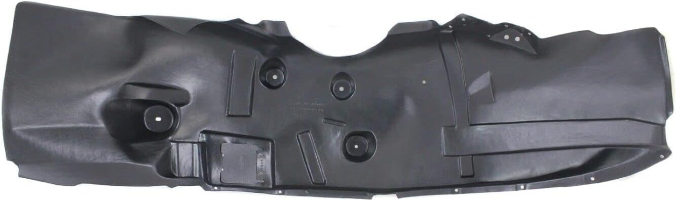 Front Fender Liner Left Driver & Right Passenger Side Direct Replacement Compatible With 2010-2012 Dodge Ram 2500 3500 CH1249158 CH1248158 55372888AG 55372889AG