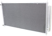 Front AC Condenser Aluminum Core Direct Replacement Compatible With 2013-2017 Honda Accord HO3030159 80110T2FA01