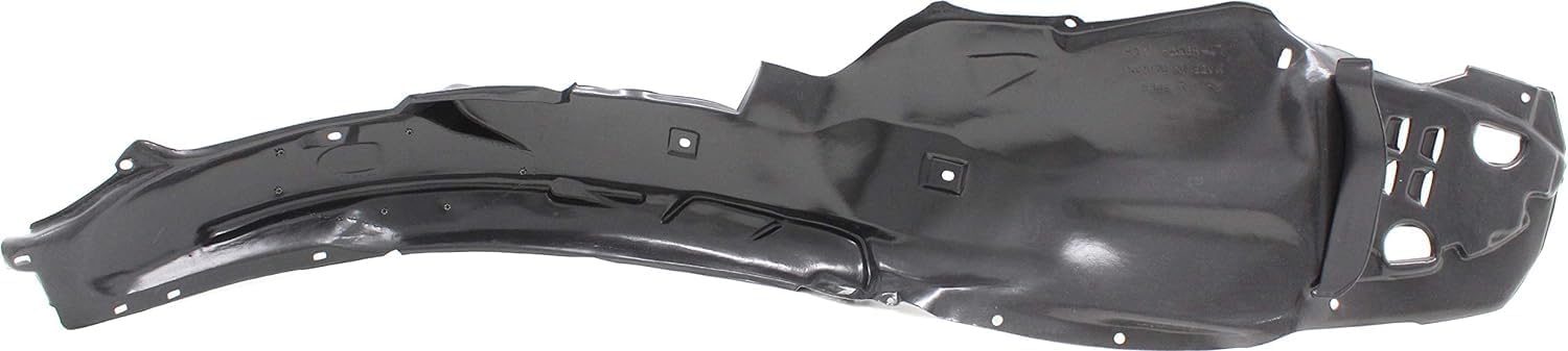 Front Fender Liner Left Driver Side Direct Replacement Compatible With 2013-2015 Acura ILX AC1248135 74151TX6A01-PFM