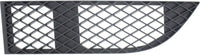 Set Of 2 Front Bumper Outer Grille Textured Plastic Left Driver & Right Passenger Side Direct Replacement Compatible With 2005-2008 BMW 7-Series BM1039116 BM1038116 51117135564