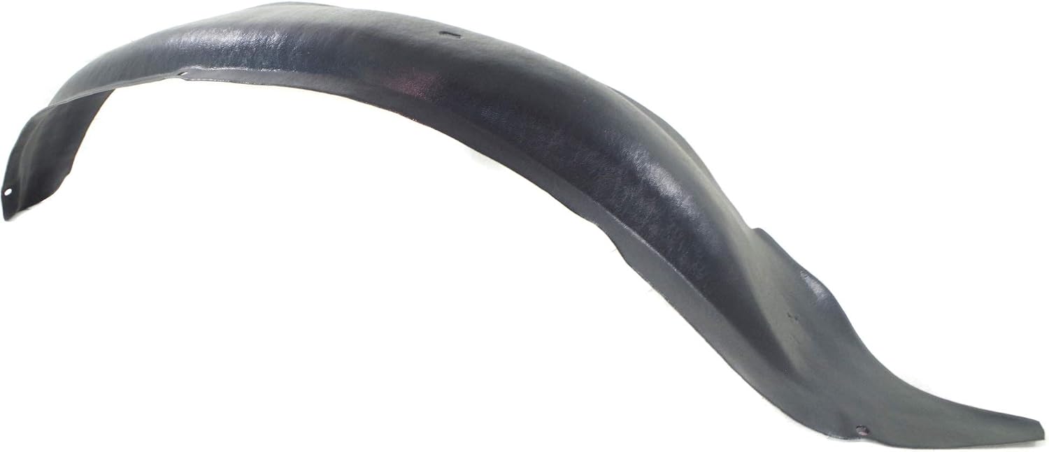 Front Fender Liner Left Driver Side Direct Replacement Compatible With 1992-1996 Ford E-Series FO1250108 F2UZ16103A