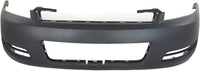 Front Bumper Cover Primed Without Fog Light Holes Direct Replacement Compatible With 2006-2013 Chevrolet Impala / 2014-2016 Limited GM1000763 89025047