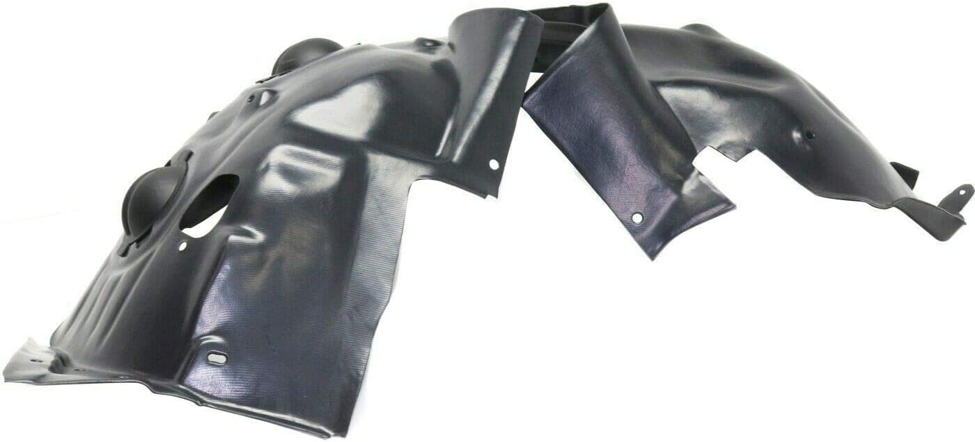 Front Fender Liner Right Passenger Side Direct Replacement Compatible With 2009-2015 Mini Cooper MC1249103 51717266546
