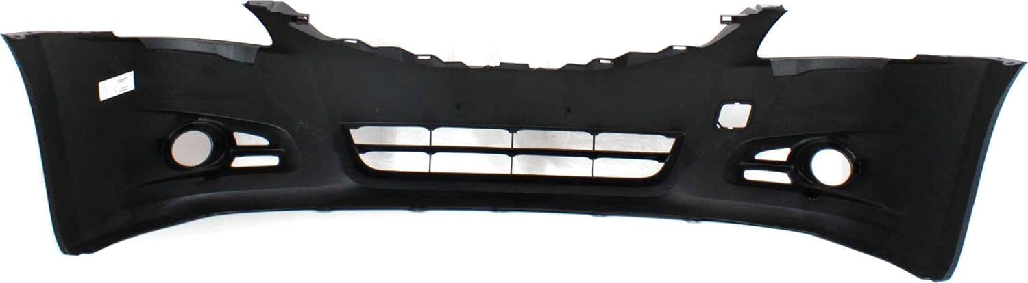 Front Bumper Cover Primed Direct Replacement Compatible With 2010-2012 Nissan Altima NI1000268 62022ZX00H