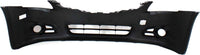 Front Bumper Cover Primed Direct Replacement Compatible With 2010-2012 Nissan Altima NI1000268 62022ZX00H
