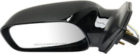 Front Power Mirror Non-Folding Non-Heated Primed Plastic Left Driver Side Direct Replacement Compatible With 2003-2008 Toyota Corolla TO1320179 TO1320178 8794002915 8794002380
