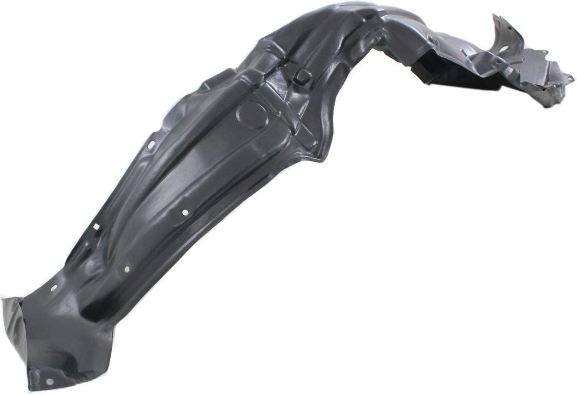 Front Fender Liner Left Driver Side Direct Replacement Compatible With 2010-2012 Lexus HS250h LX1248111 5380675020