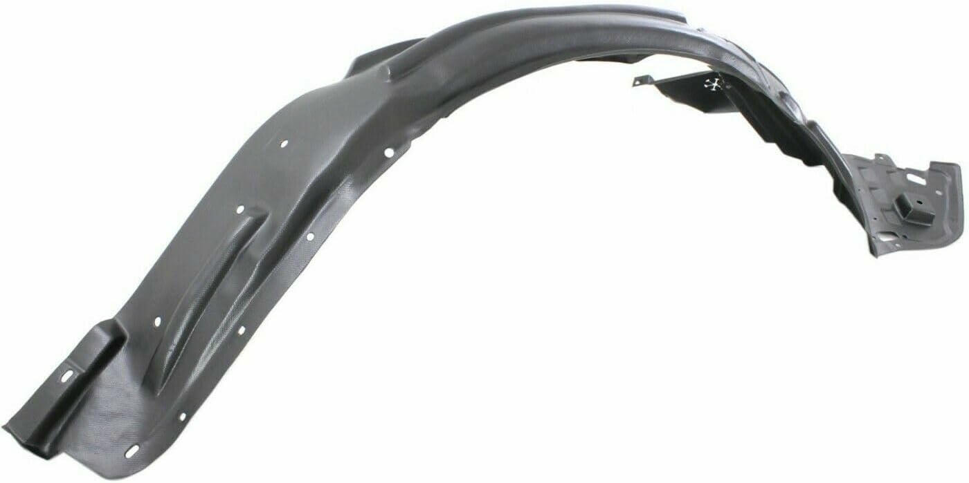 Front Engine Splash Shield + Fender Liner Left Driver & Right Passenger Side Direct Replacement Compatible With 2005-2007 Honda Odyssey HO1228104 HO1248123 HO1249124