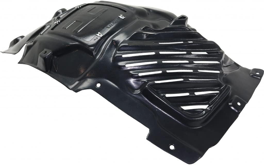 Front Fender Liner Middle Section Right Passenger Side Direct Replacement Compatible With 2014-2019 BMW 3-Series BM1249155 51717288912
